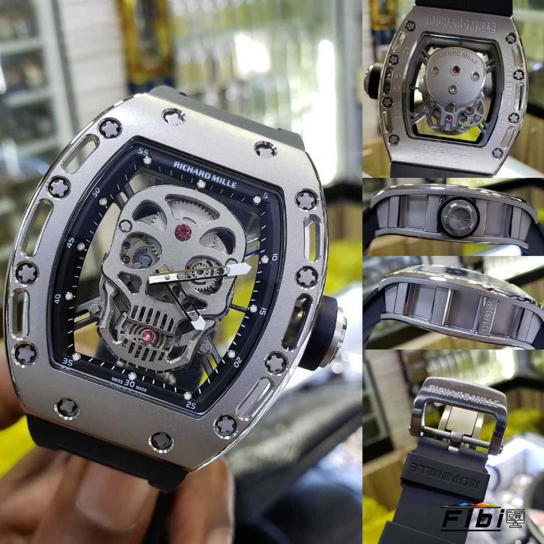 Richard mille discount skull watch price